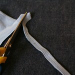 Cortar costuras sobrantes