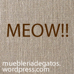 muebleria de gatos advertisement